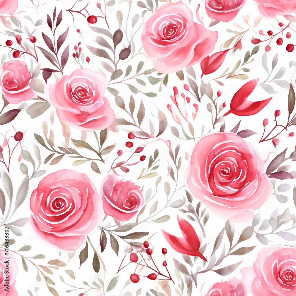 seamless pattern with roses seamless pattern with roses