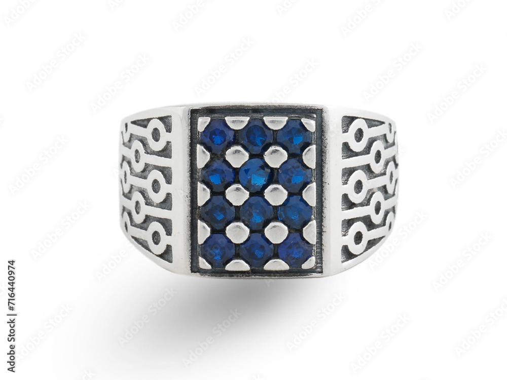 Fototapeta premium Silver Diamond Ring