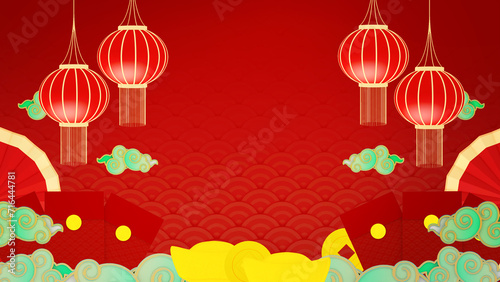 Photography Happy chinese new year for Party and Celebrations With Space for Message Isolated in background