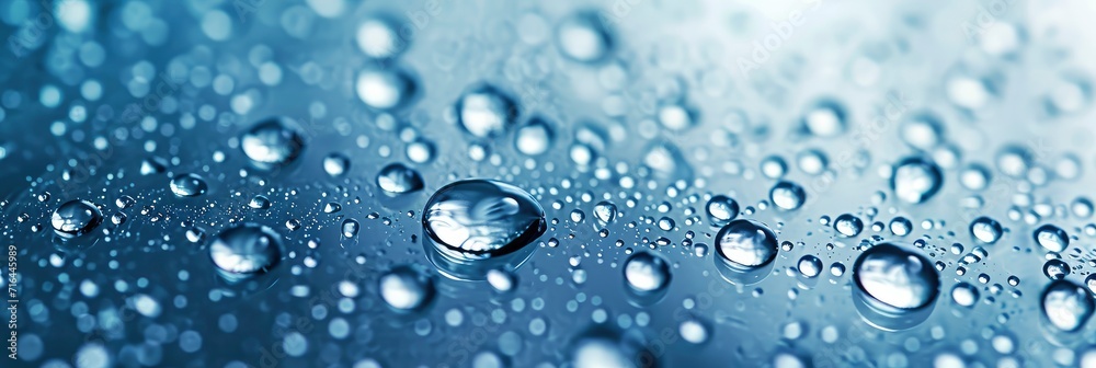  Macro Picture Water Drops On Glass, Banner Image For Website, Background, Desktop Wallpaper