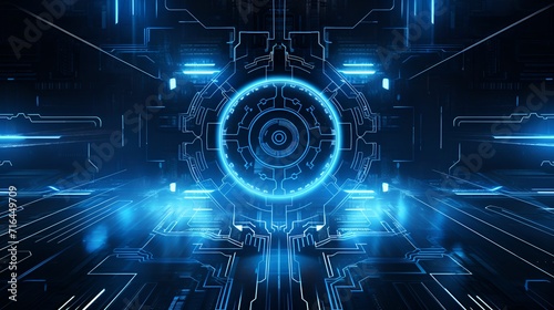 Cybersecurity,themed background in shades of blue , cybersecurity, theme, blue