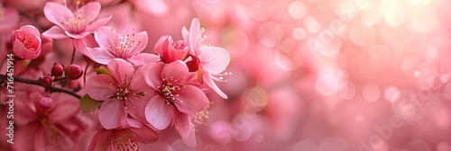  Spring Summer Background Blurred Blossom, Banner Image For Website, Background, Desktop Wallpaper
