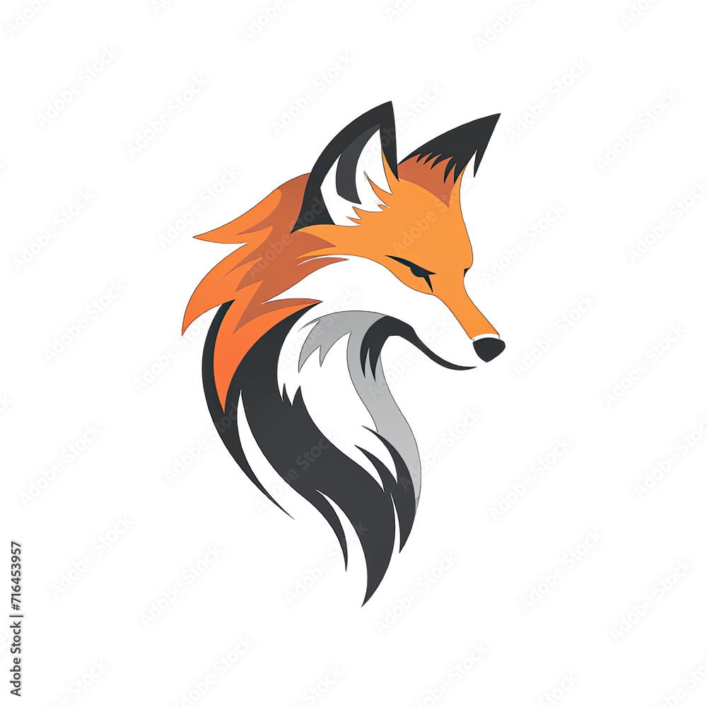 Flat vector logo on transparent or white background Flat vector logo on transparent or white background