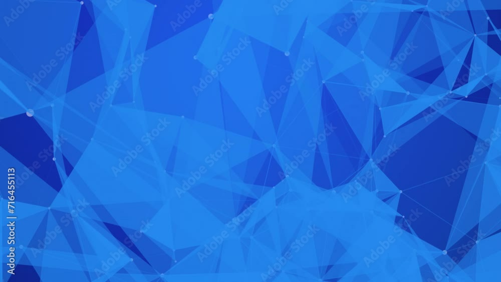 abstract blue background with triangles