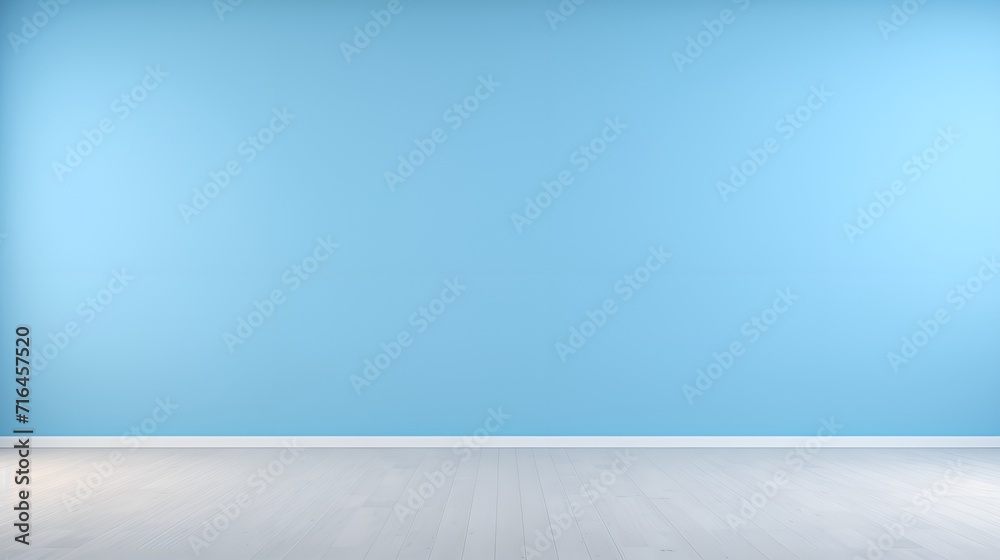 Empty Baby Blue wall background for product display , Empty Baby Blue wall background, product display, empty