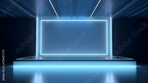 Empty display background with a romantic and floral touch , Empty display background, romantic, floral