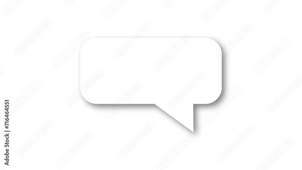 white speech bubble shape with white background. space for text. abstract blank area for rill text of font. white speech bubble shape with white background. space for text. abstract blank area for rill text of font.