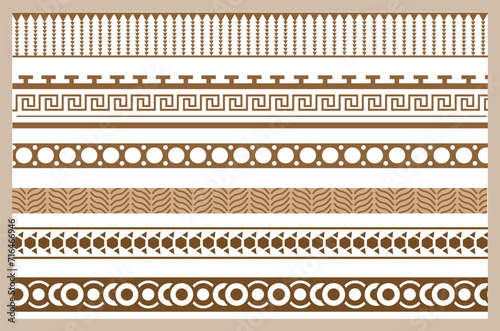 set of borders