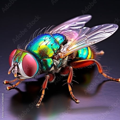 World some colored fly images Generative AI © MiltonKumar