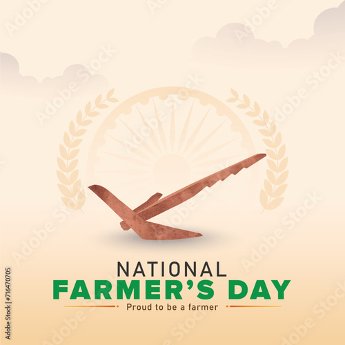 Happy Farmers Day, Happy Kisan Diwas
