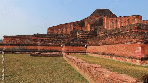 Paharpur Buddhist Vihara Museum Unesco Heritage site in Joypurhat Bangladesh photo