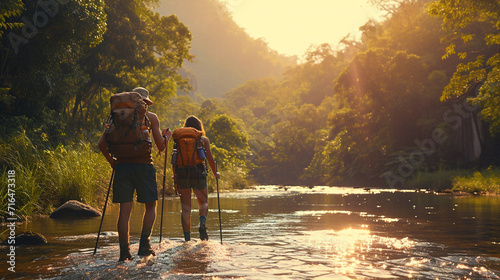 Adventure sports and outdoor activities like hiking, camping, and water sports. Generative AI