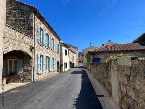 In the streets of the village Montpeyroux