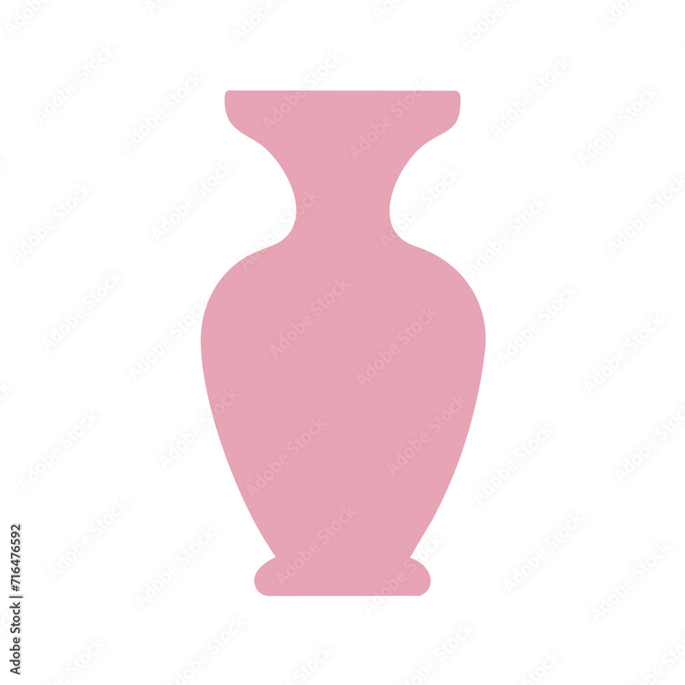 simple vase illustration The shape of the vase is symmetrical and classic. simple vase illustration The shape of the vase is symmetrical and classic.