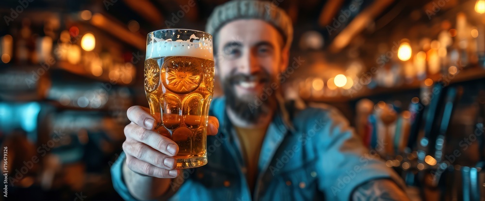 Young Man Glass Green Beer Pub, HD, Background Wallpaper, Desktop Wallpaper Young Man Glass Green Beer Pub, HD, Background Wallpaper, Desktop Wallpaper