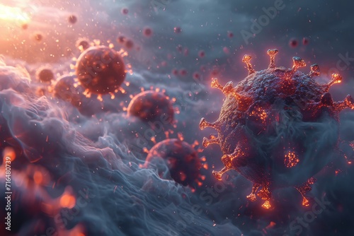 Pandemic Pathogen: An Artistic Take on the Hypothetical Disease X Coronavirus