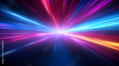 Glowing shiny lines effect vector background  technology lines background and light effect  3D rendering