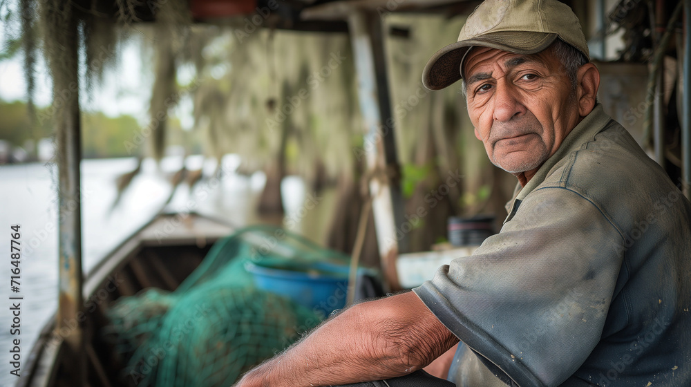 Resilient Shrimp Boat Captain Resilient Shrimp Boat Captain
