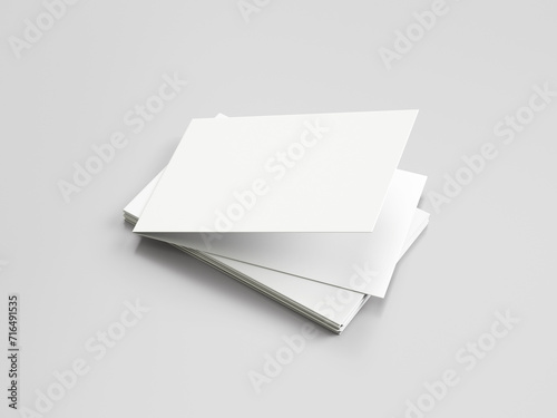 Folded business card / inviatation photo