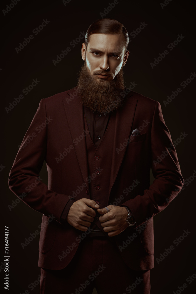 Obraz premium calm confident man