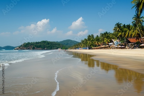 Palolem beach, Goa, India