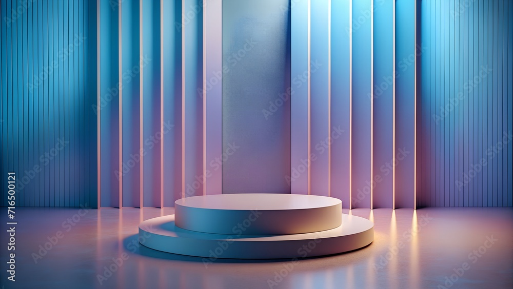 photorealistic shot of a minimalist background with empty product podium photorealistic shot of a minimalist background with empty product podium
