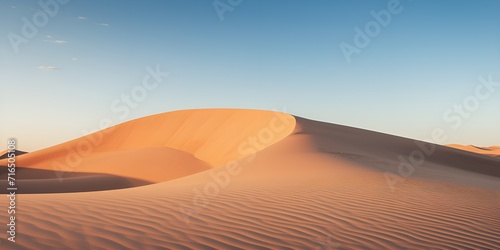 Sweeping sand dunes in the desert during summer , Sweeping sand dunes, desert, summer