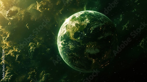 green planet earth     © Emil