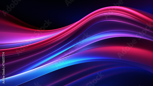 3d illustration of an abstract background with flowing