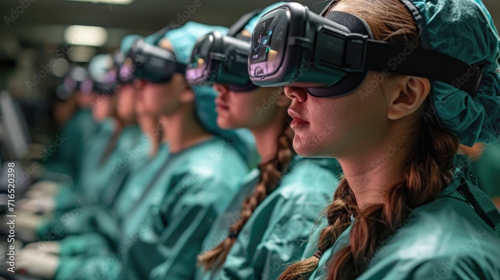 Aspiring Medical Students Sharpening Their Surgical Skills in a State-of-the-Art Virtual Reality Simulation Laboratory Aspiring Medical Students Sharpening Their Surgical Skills in a State-of-the-Art Virtual Reality Simulation Laboratory