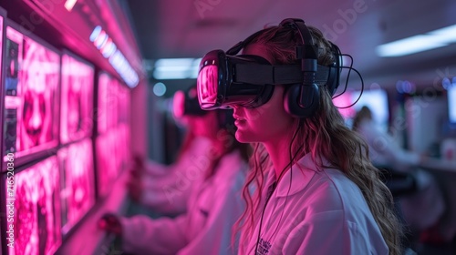 Aspiring Medical Students Sharpening Their Surgical Skills in a State-of-the-Art Virtual Reality Simulation Laboratory