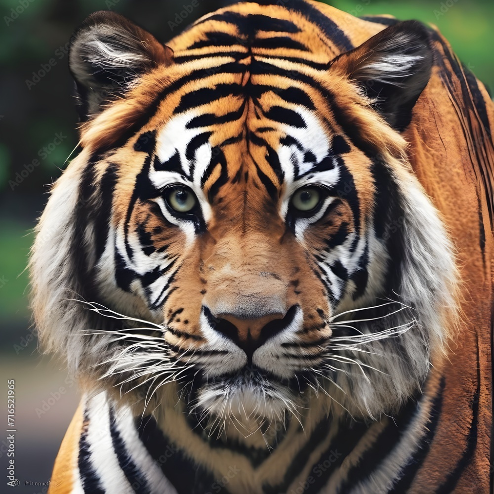 Fototapeta premium portrait of a bengal tiger