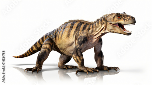 3d rendered dinosaur illustration of the Protoceratid © Reem