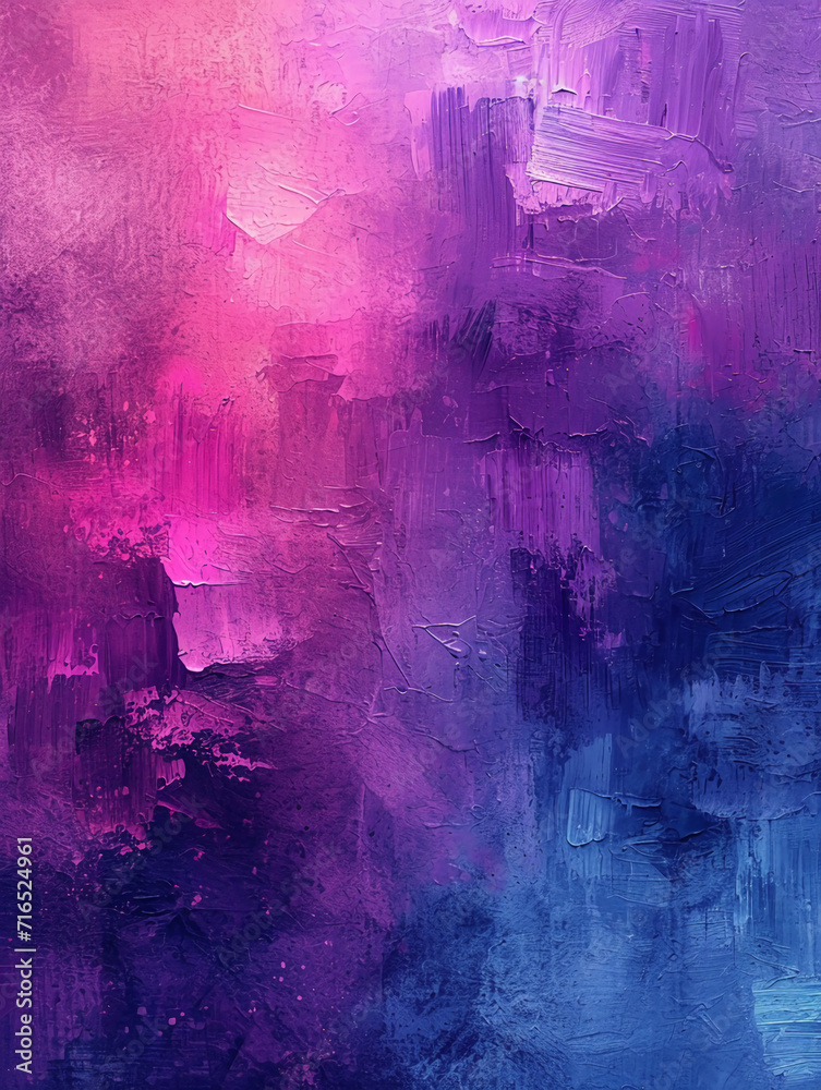 a calendar with big pastel color of lavender brushstrokes. AI generative