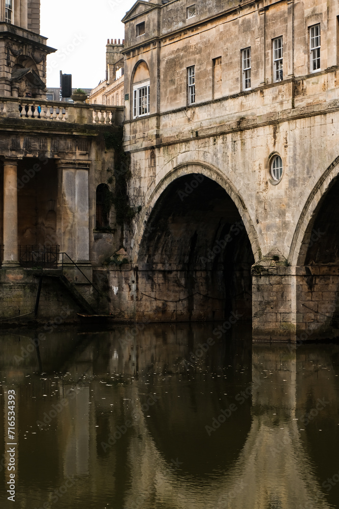 Obraz premium old bridge over the river