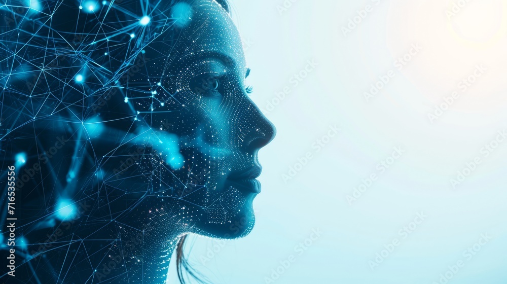 Digital Human Profile Amidst Starry Network Digital Human Profile Amidst Starry Network