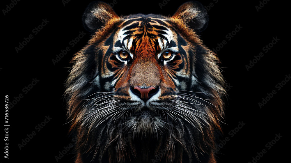 Fototapeta premium portrait of a tiger