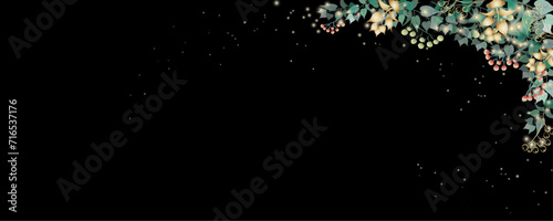 Vector art deco luxury flower, leaves, gold shine line art background. Golden botany banner. Japanese style Hand drawn vector. Line art style design. Hand drawn florals for packaging,coveand wall arts