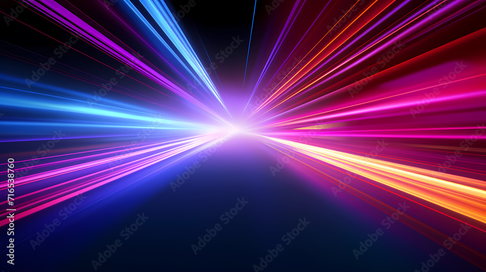 Glowing shiny lines effect vector background, technology lines background and light effect, 3D rendering Glowing shiny lines effect vector background, technology lines background and light effect, 3D rendering
