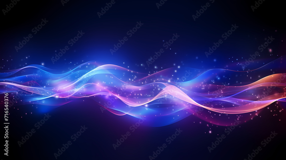Glowing shiny lines effect vector background, technology lines background and light effect, 3D rendering Glowing shiny lines effect vector background, technology lines background and light effect, 3D rendering