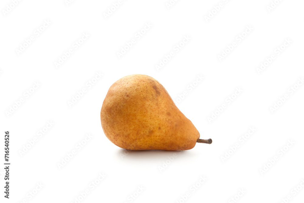 Pear isolated on white background with clipping path..