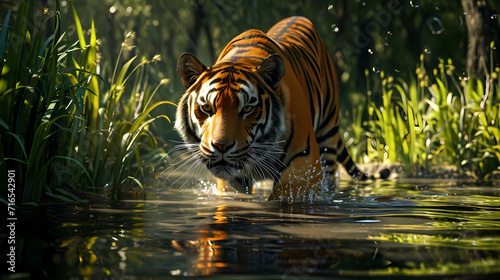 Tiger scenery
