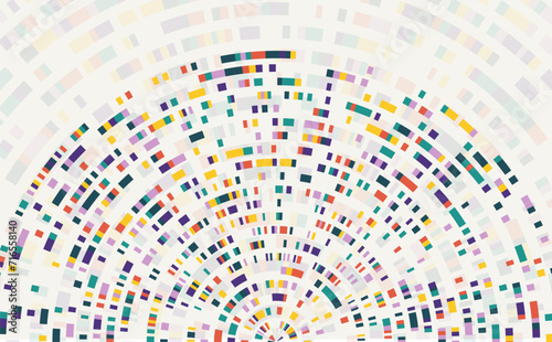Dna test infographic. Genome sequence map.
