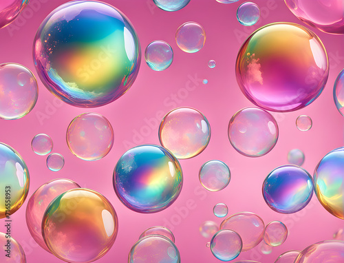 soap-bubbles-as-perfect-circles-watercolor-representation-rainbow-reflection