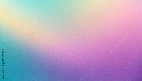 Whimsical Shades: Wide Banner with Pastel Color Gradient Bliss