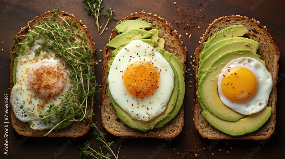Toast whole wheat bread oval cut with avocado UHD wallpaper Toast whole wheat bread oval cut with avocado UHD wallpaper