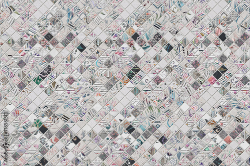 ecorative wallpaper background pattern, digital geometric floral 3d structure, ceramic tile, cover, interior, carpet.