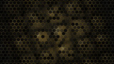 Black And Golden Abstract Background
