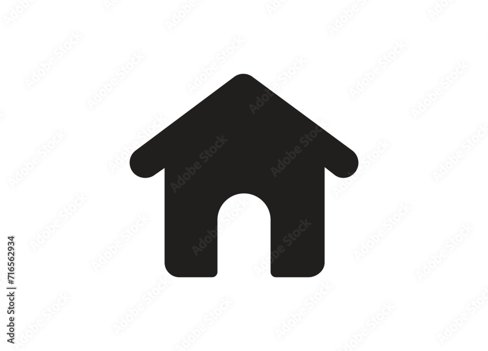 house icon, Home button for website or real estate symbol house icon, Home button for website or real estate symbol