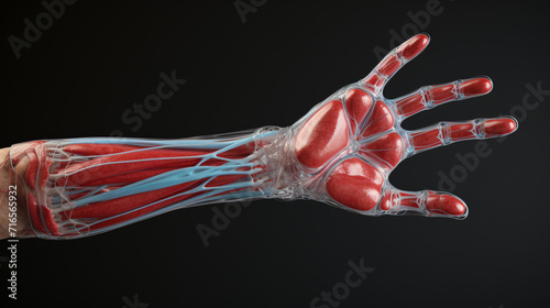 3d rendered medical illustration of the human hand